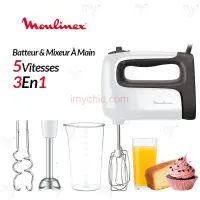 Moulinex batteur mélangeur 500w prép Mix HM462110