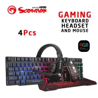 Marvo Kit Combo Gaming Gamer Scorpion Cm370