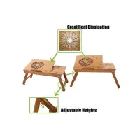 Capsys table laptop refroidissement Usb En Bois Bm92
