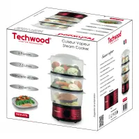 Techwood cuiseur vapeur 7.5L TCV-375