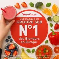 Moulinex blender mixeur 800w 1.75L LM439D10