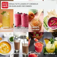 Moulinex blender mixeur 800w 1.75L LM439D10