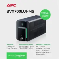 APC (Schneider) Onduleur 700VA 360W 4 Prises