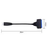 Adaptateur USB 3.0 vers SATA III pour SSD/HDD 2,5"