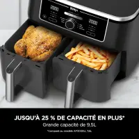 Ninja foodi max dual zone sans huile  9.5L AF400EU