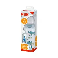 NUK Biberon 0-6mois avec  contrôle de température 300 ml
