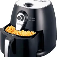 Royalty Line friteuse à air chaud 3L 1400watt Noir aft1