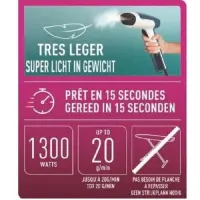 Tefal défroisseur à main 1300w DT6130C0