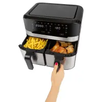 Proficook double friteuse à écran tactile  PC-FR 1242 H