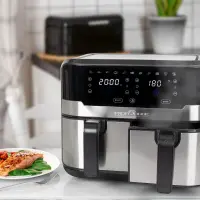 Proficook double friteuse à écran tactile  PC-FR 1242 H