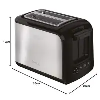 Tefal grille pain  2 fentes 850w TT410D10