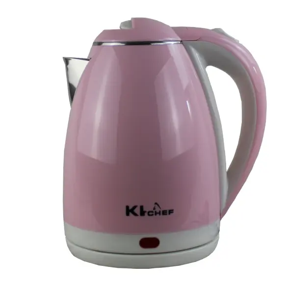 Kitchef Bouilloire électrique rose 1.8L 1500W KT 18C