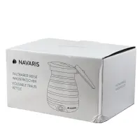 Navaris Bouilloire De Voyage Pliable 0,6 L 750W
