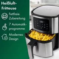 Proficook friteuse à air 5.5 litres 1400w pc-fr1239 H