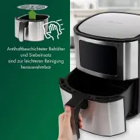 Proficook friteuse à air 5.5 litres 1400w pc-fr1239 H
