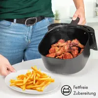 Proficook friteuse à air 5.5 litres 1400w pc-fr1239 H