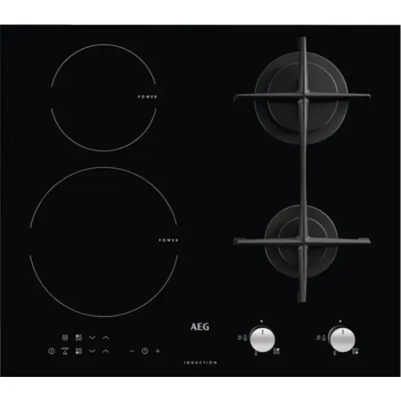 AEG plaque mix gaz induction HD634170NB