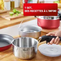 Tefal Ingenio All-In-One Batterie de cuisine 8 p P4704200