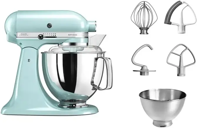 Kitchenaid artisan robot patissier 4.8L Bleu Glacier