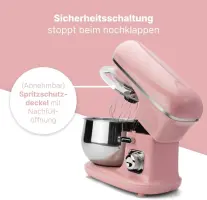 Bomann pétrin KM 6030 CB 5L 1100W pink