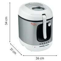 Moulinex friteuse à huile AM480070 3L