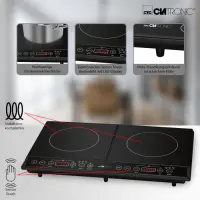 Clatronic plaque chauffante à induction DKI 3609