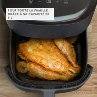 Moulinex friteuse sans huile EZ245b20 5L