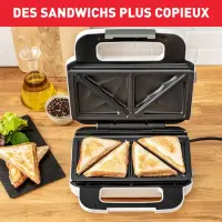 Tefal Gaufrier XL 2-en-1 SW701110 850 W