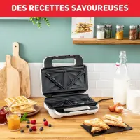Tefal Gaufrier XL 2-en-1 SW701110 850 W