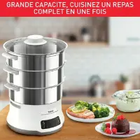 Tefal Convenient Deluxe Cuiseur Vapeur VC502D
