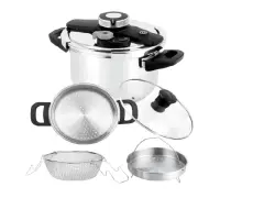 Elseb Cocotte 7 Litres – 8 pièces Inox 18/10