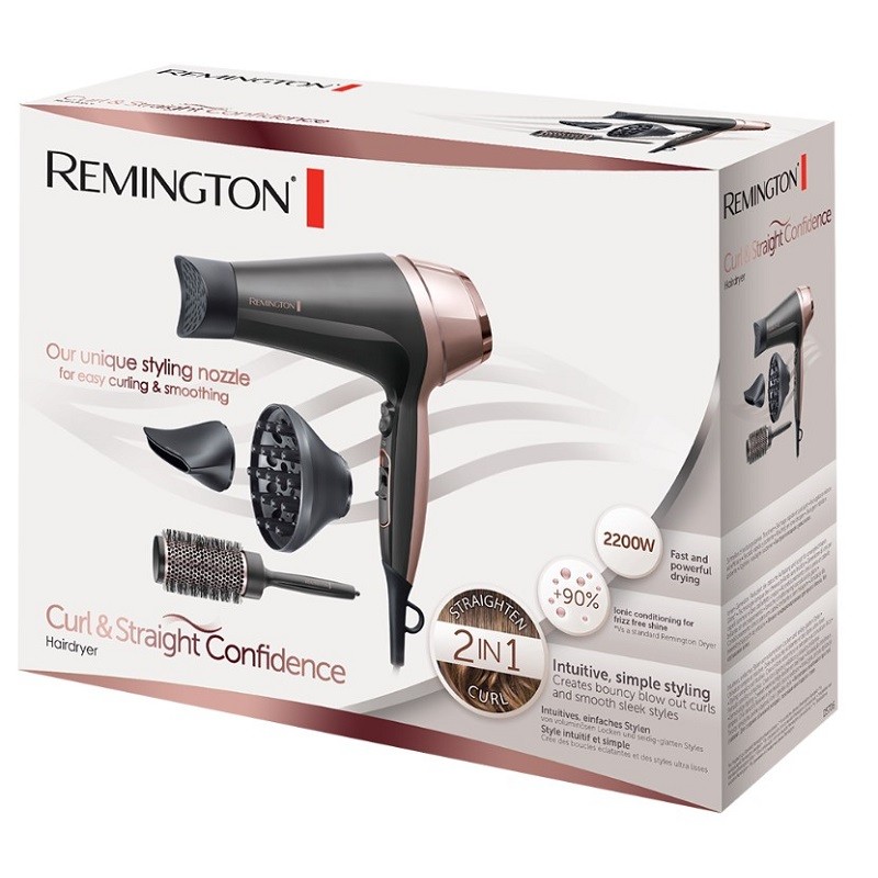 Remington Sèche-cheveux curl et straight D5706