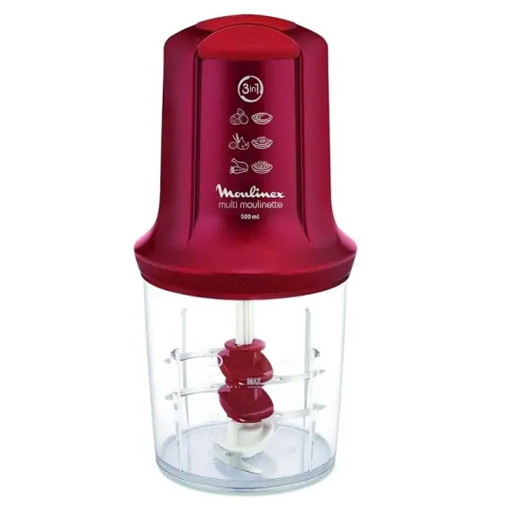 Moulinex mini hachoir moulinette 3en1 AT714G32