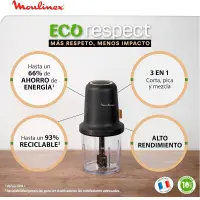Moulinex  hachoir 500w 3 fonctions  AT80E810