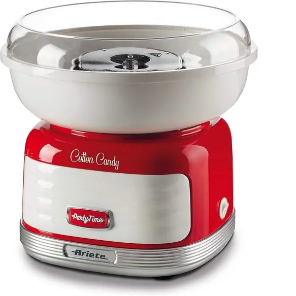 Ariete barbe à papa 2973  ‎Rouge  ‎500 Watts