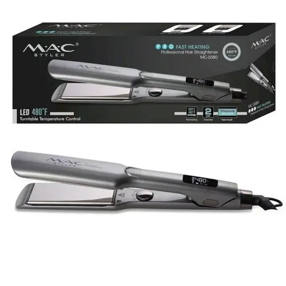 Mac lisseur mc-5580 LCD Titane  Puissance 60W