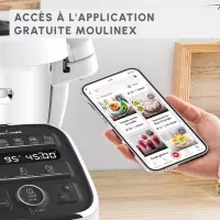 Robot cuiseur multifonctions 3l 1550w HF80DB10