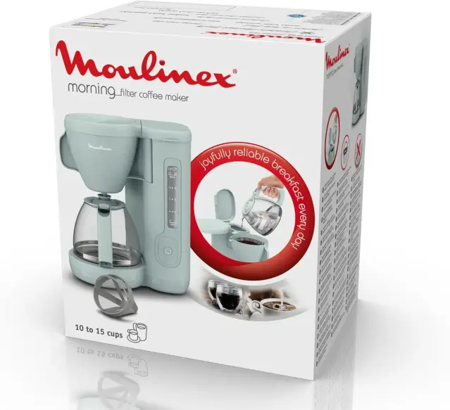Moulinex cafetière filtre morning 1.25L FG2M1310