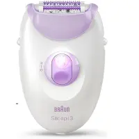 Braun epilateur silk-épil 3 SE3-170 blanc/violet