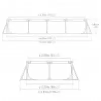 Intex piscine avec pompe  4.5x2.2x0.84m 28274