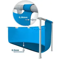 Intex piscine avec pompe  4.5x2.2x0.84m 28274