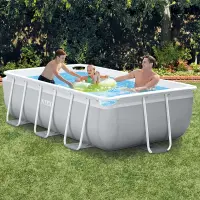 intex piscine avec filtre et échelle  3x1.75x0.80m 26784