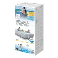 intex piscine avec filtre et échelle  3x1.75x0.80m 26784
