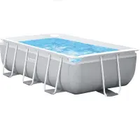intex piscine avec filtre et échelle  3x1.75x0.80m 26784