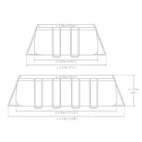 Intex piscine avec échell et pompe 4x2x1m 26790