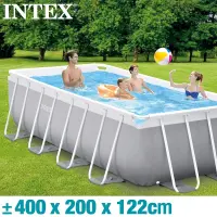 Intex piscine avec échell et pompe 4x2x1m 26790