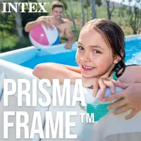 Intex piscine avec échell et pompe 4x2x1m 26790