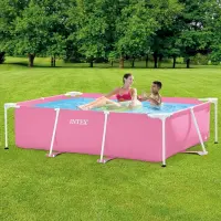 Intex piscine rose 220X150X60cm 28266np