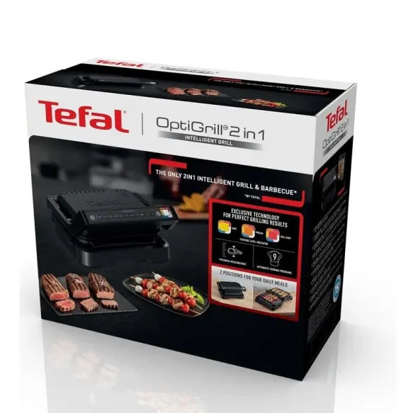 Tefal optigrill 2in1  contact grill GC772810