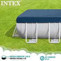 Intex bâche protection pour piscine  4X2M 28037